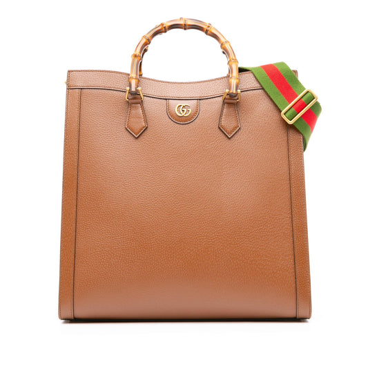 Gucci Maxi Diana Satchel (SHG-aJZhWc)