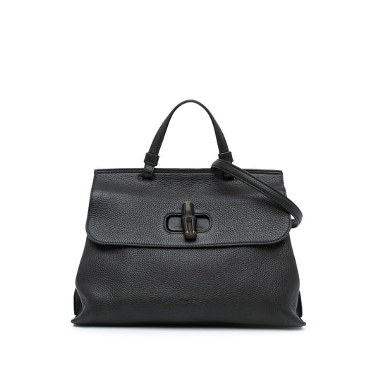 Gucci Medium Bamboo Daily Top Handle (SHG-dr7DbH)