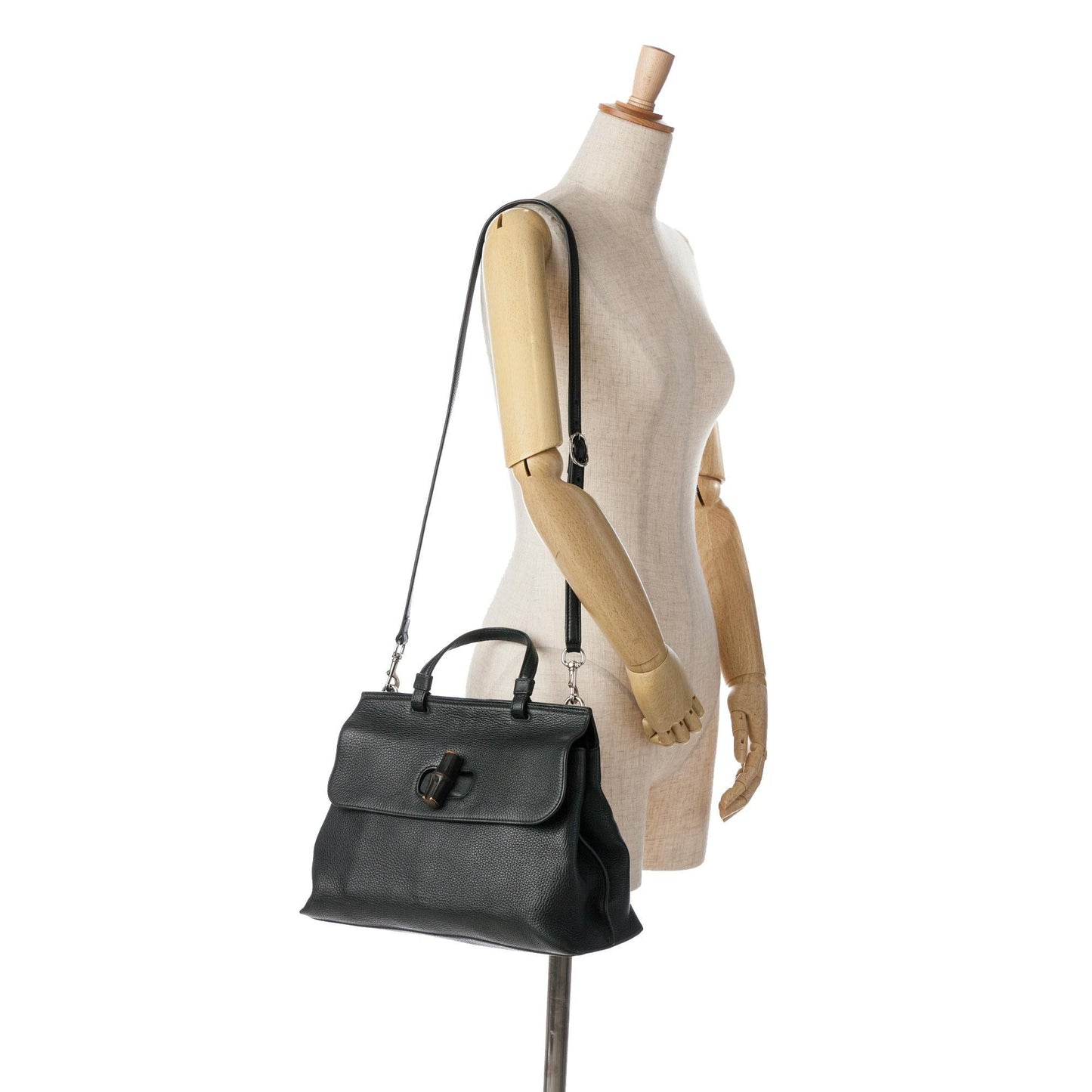 Gucci Medium Bamboo Daily Top Handle (SHG-dr7DbH)