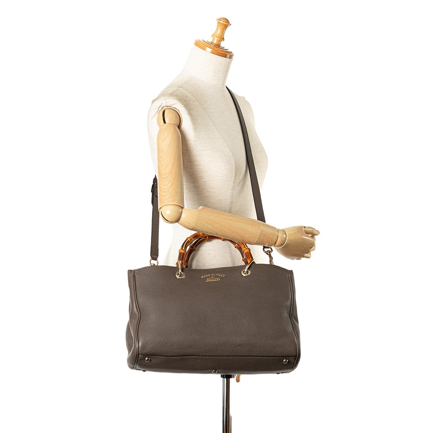 Gucci Medium Bamboo Shopper Satchel (SHG-7U1sqA)