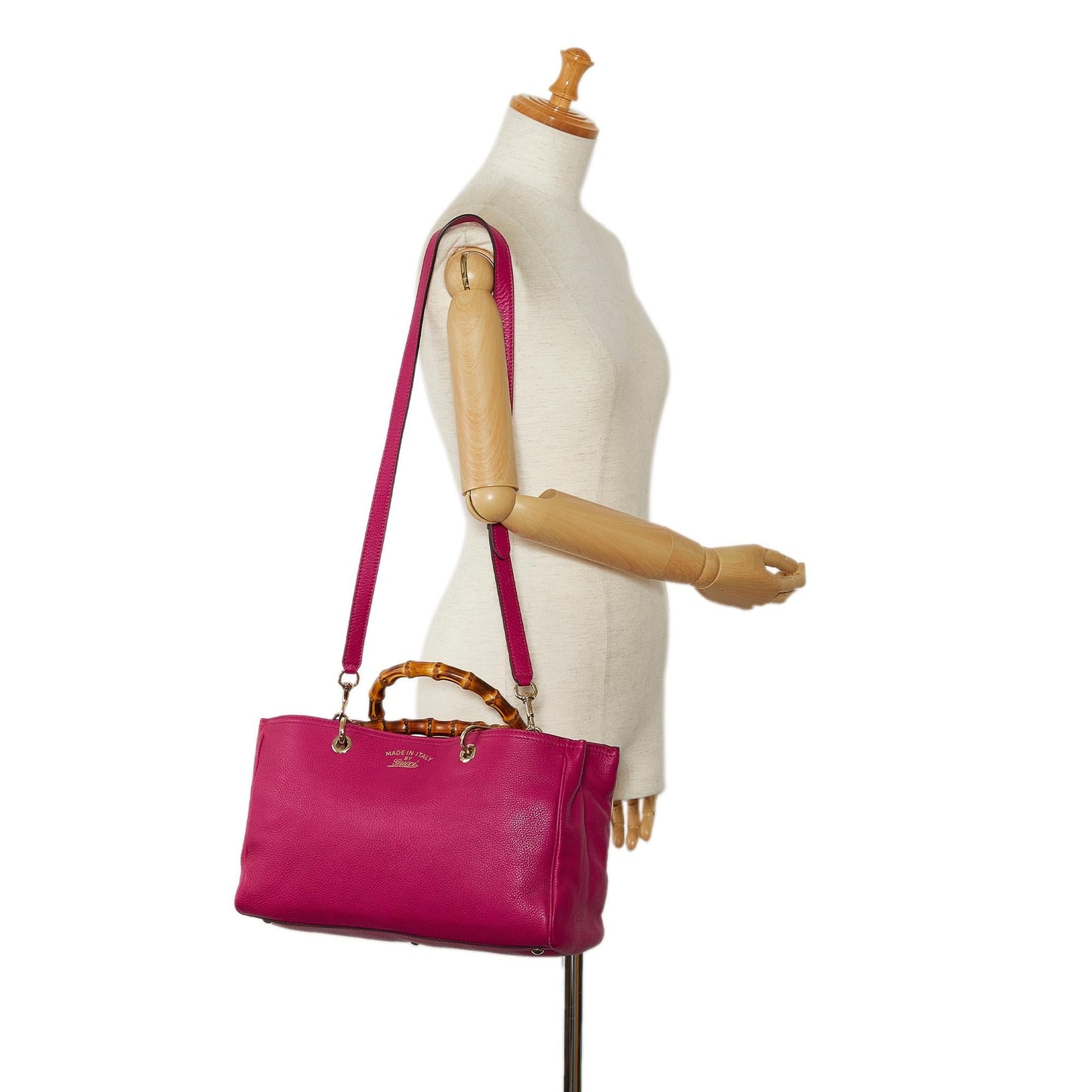 Gucci Medium Bamboo Shopper (SHG-TADxQ9)