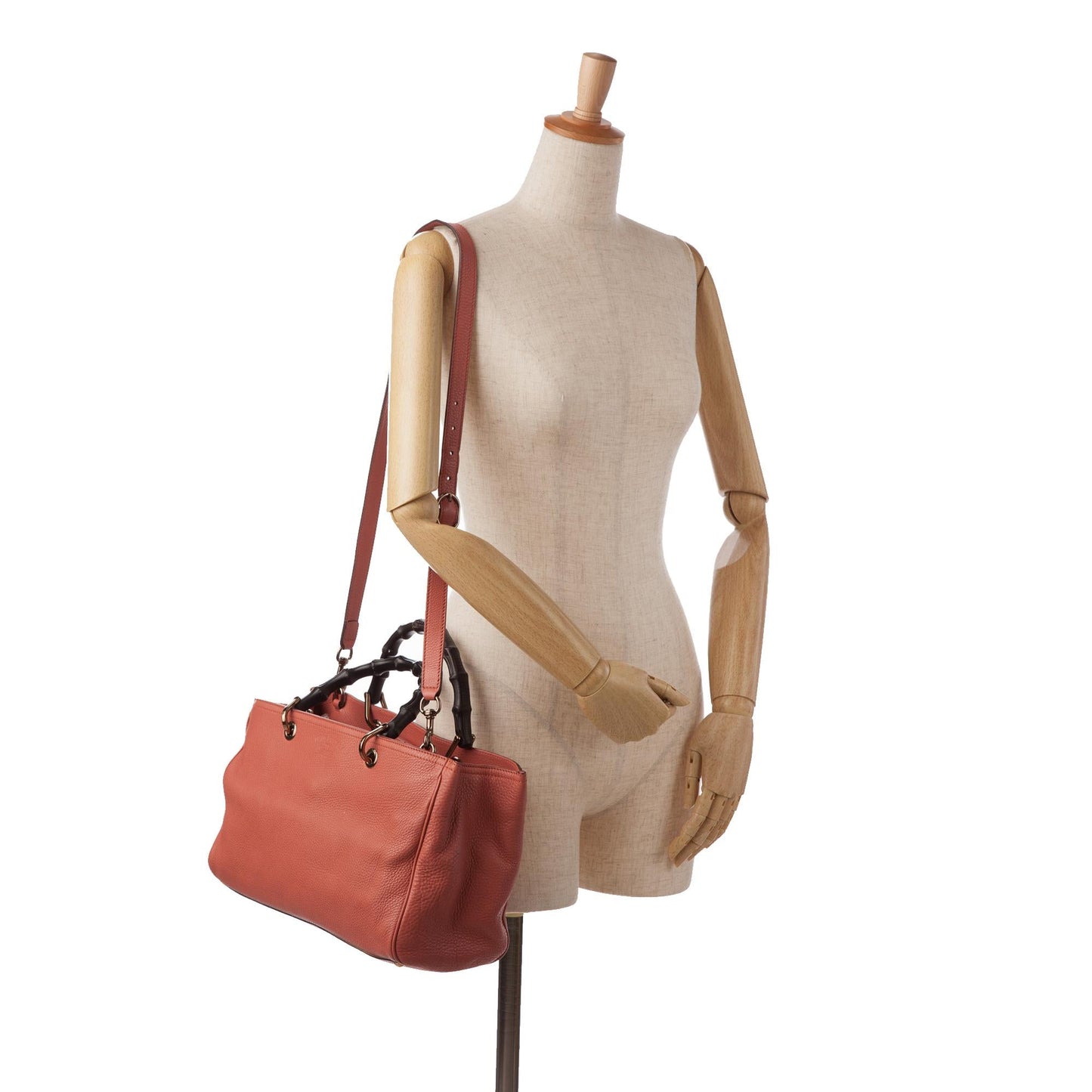 Gucci Medium Bamboo Shopper (SHG-klW7G4)