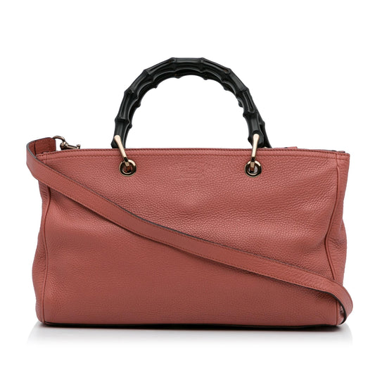 Gucci Medium Bamboo Shopper (SHG-klW7G4)