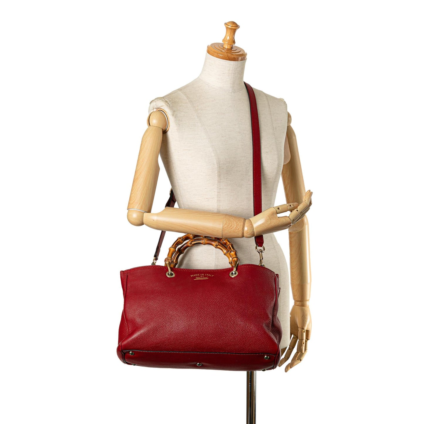 Gucci Medium Bamboo Shopper (SHG-UHvUuz)