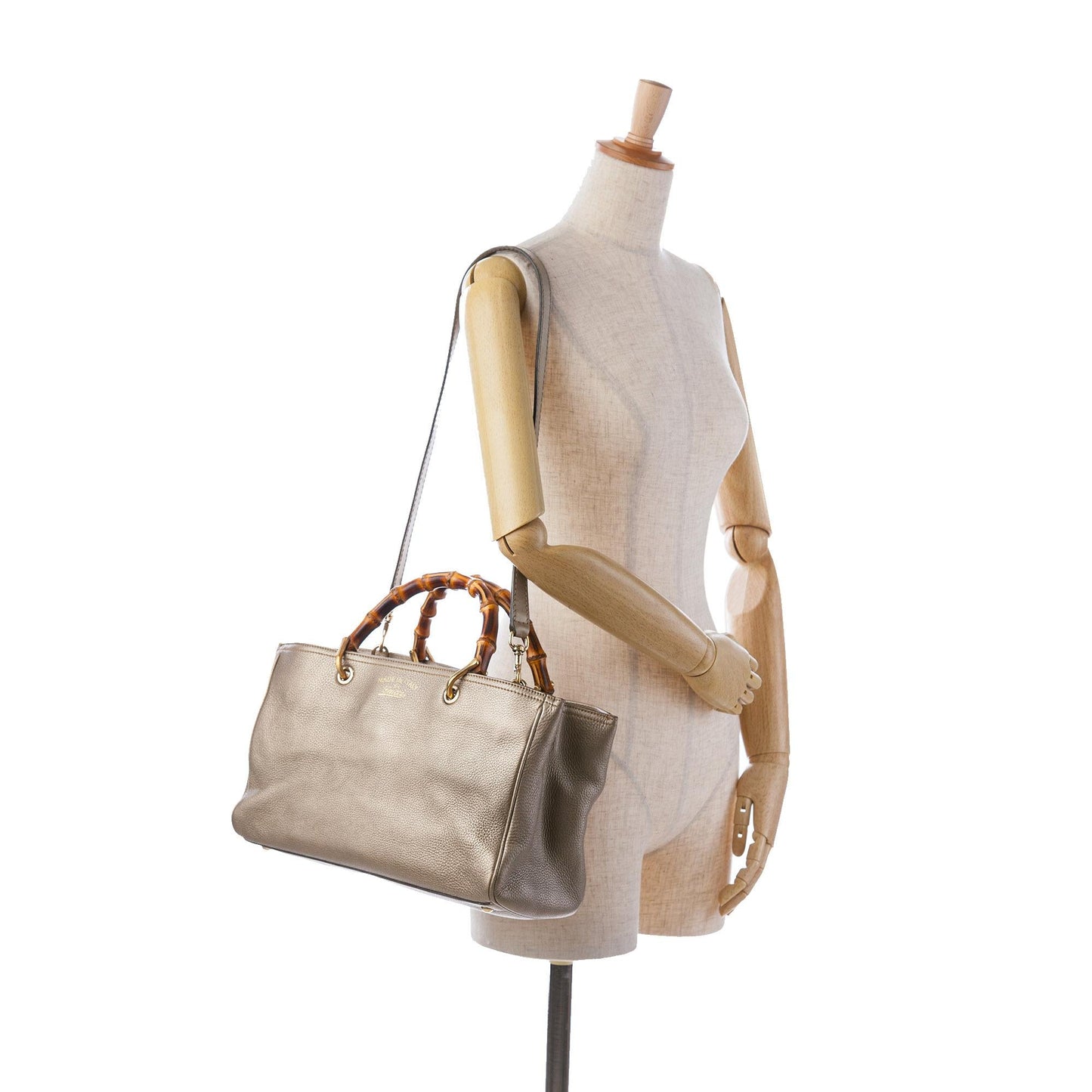 Gucci Medium Bamboo Shopper (SHG-TjkoTe)