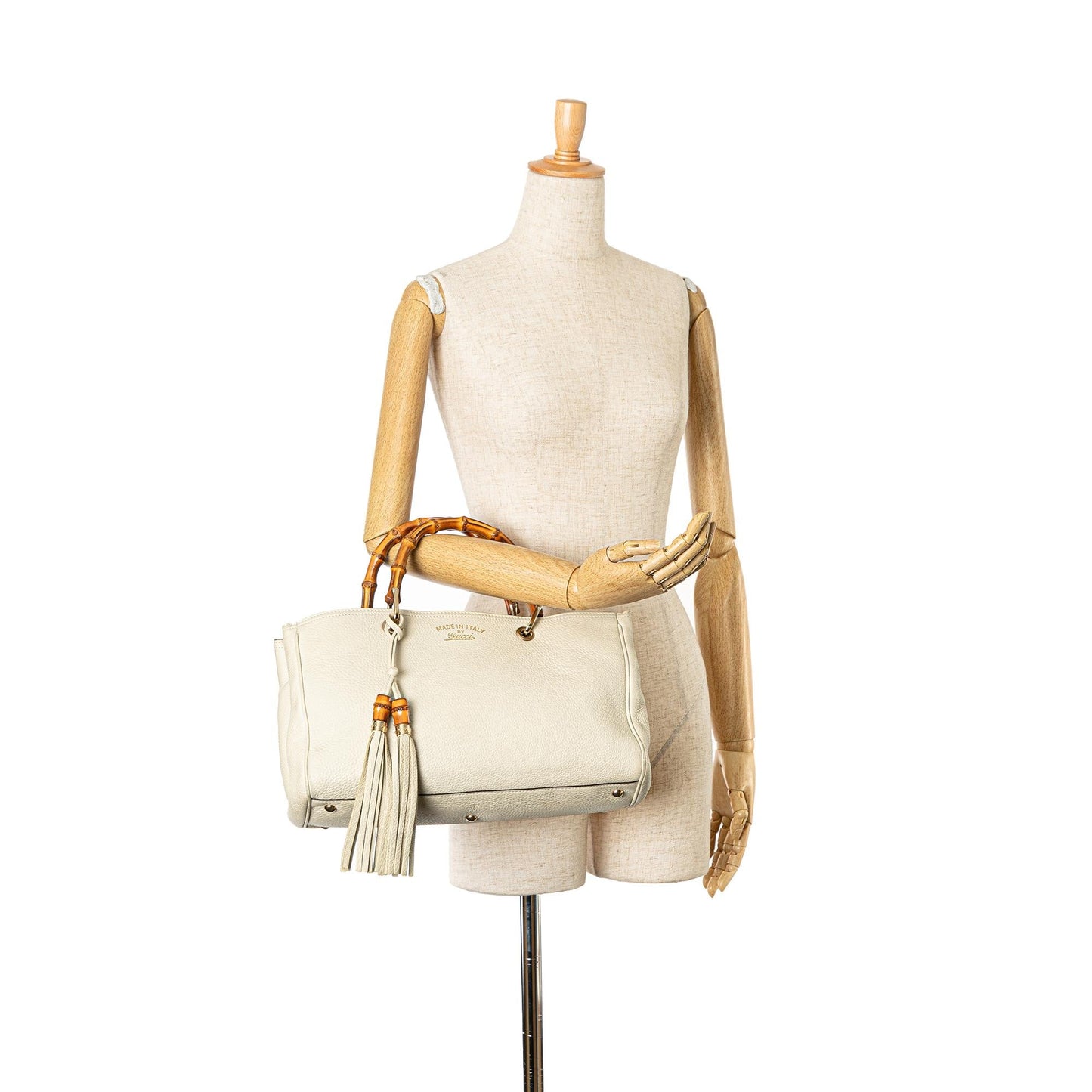 Gucci Medium Bamboo Shopper (SHG-rpDfrP)