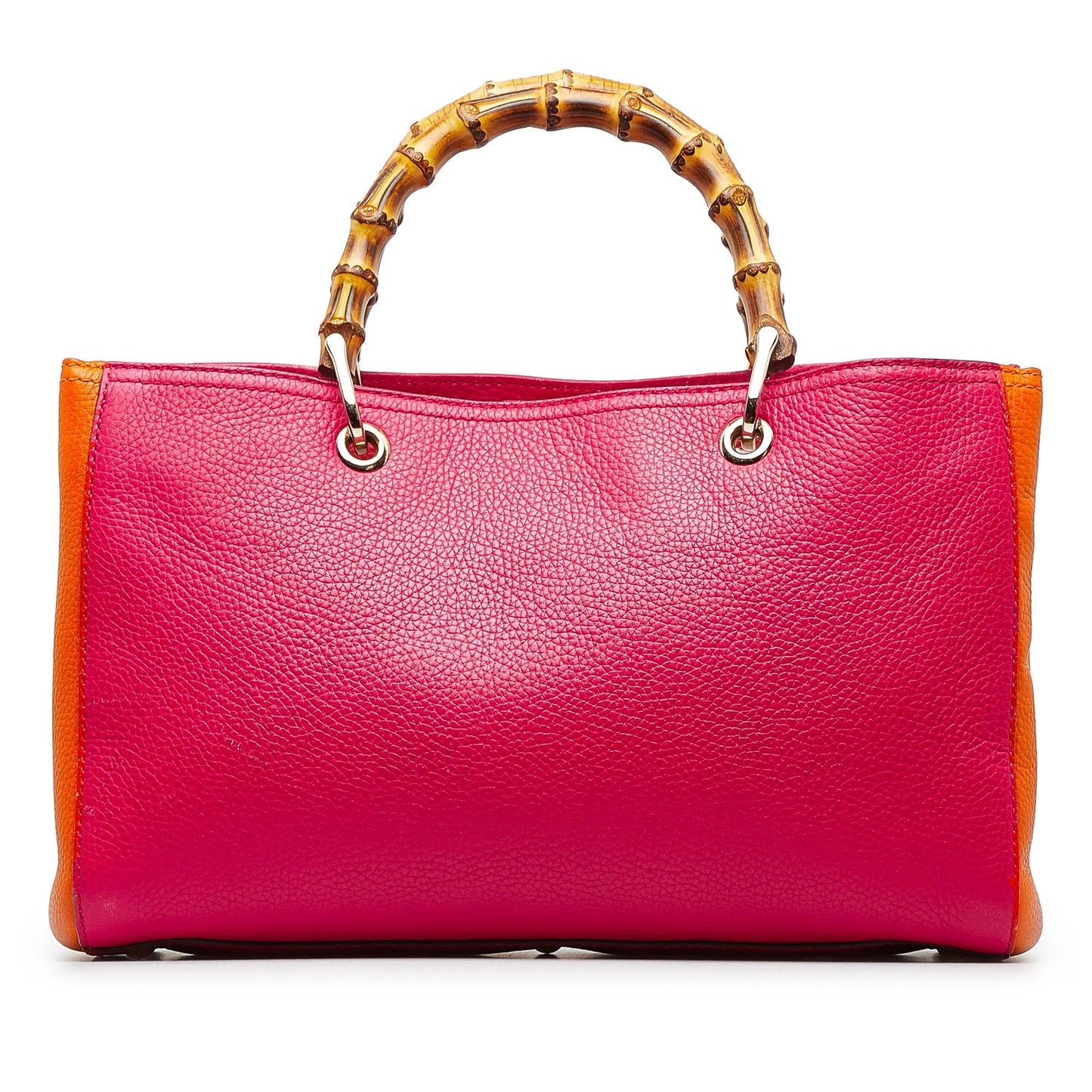 Gucci Medium Bicolor Bamboo Shopper (SHG-Sv82lq)