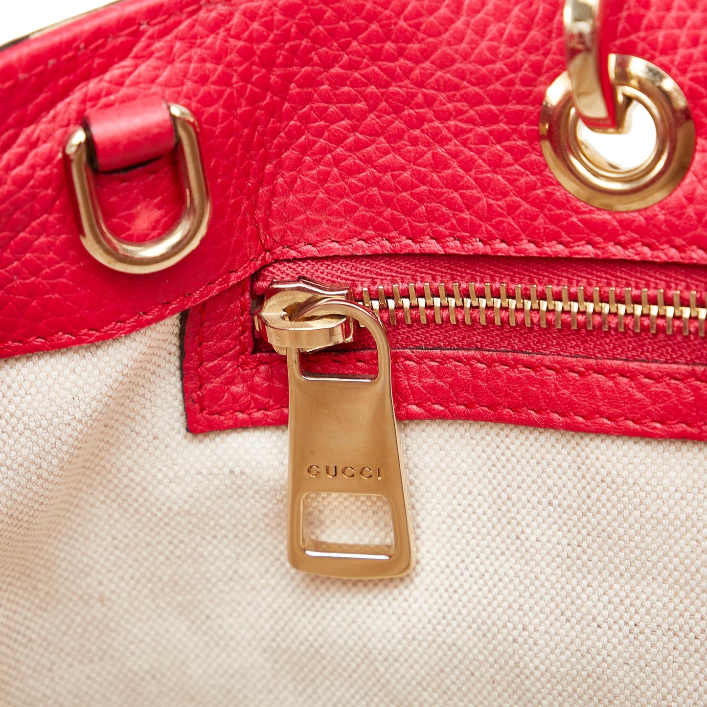Gucci Medium Bicolor Bamboo Shopper (SHG-Sv82lq)