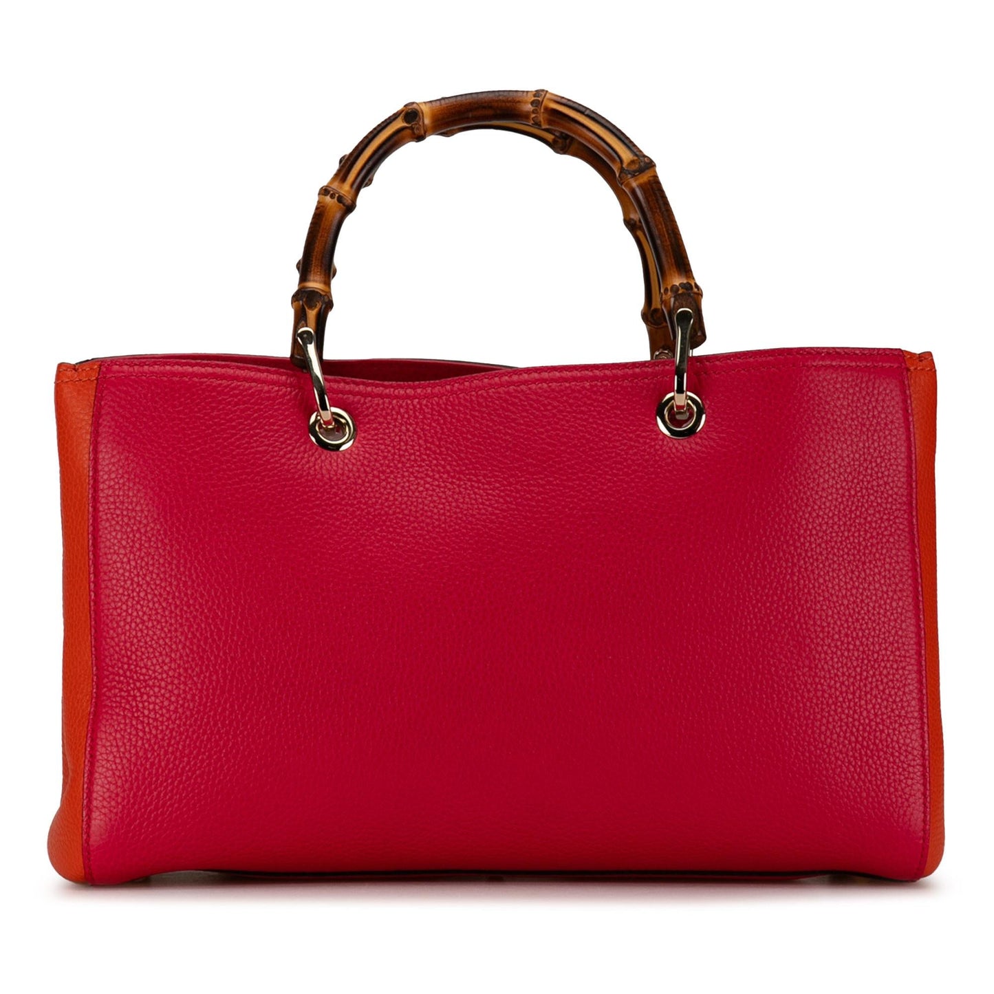 Gucci Medium Bicolor Bamboo Shopper (SHG-XarzxK)