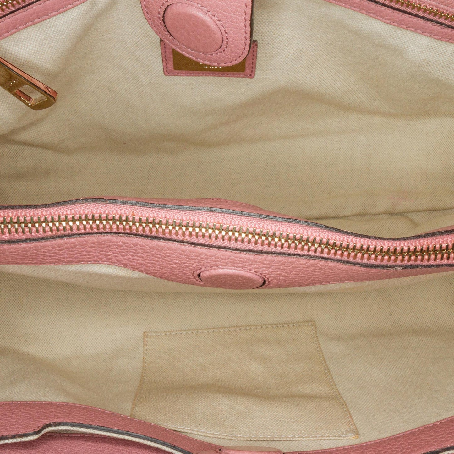 Gucci Medium Bicolor Bamboo Shopper (SHG-d7YYV5)