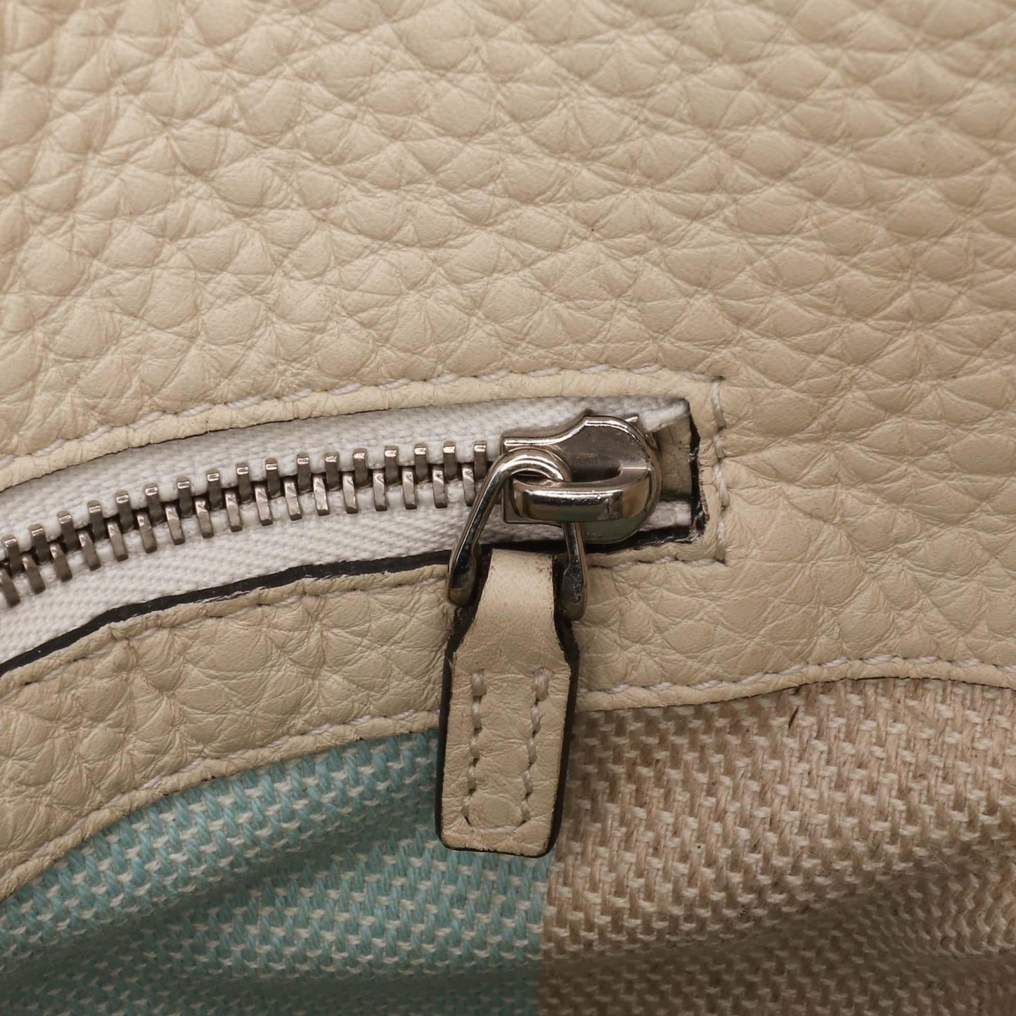 Gucci Medium Calfskin Bamboo Daily Shopper Satchel