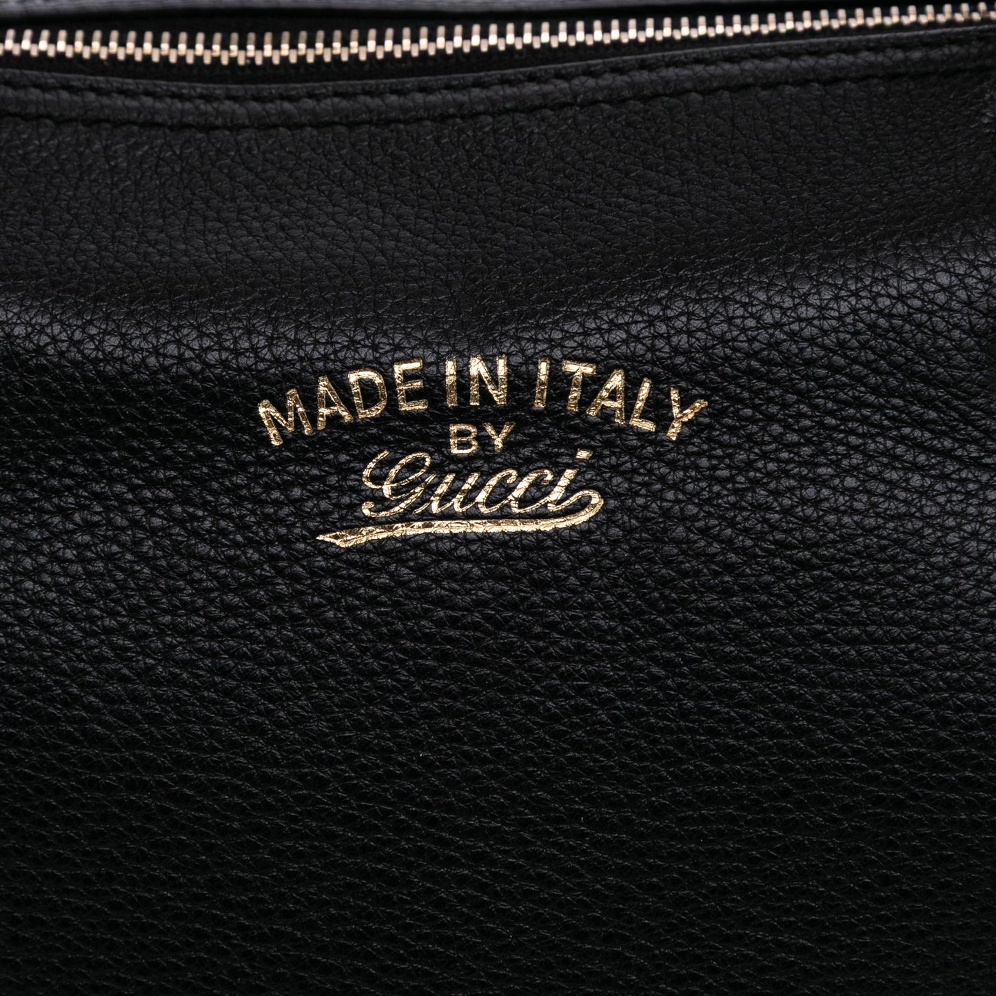 Gucci Medium Calfskin Bamboo Shopper Boston Bag