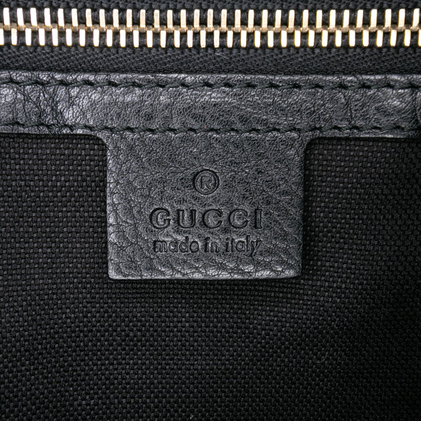 Gucci Medium Calfskin Bamboo Shopper Boston Bag