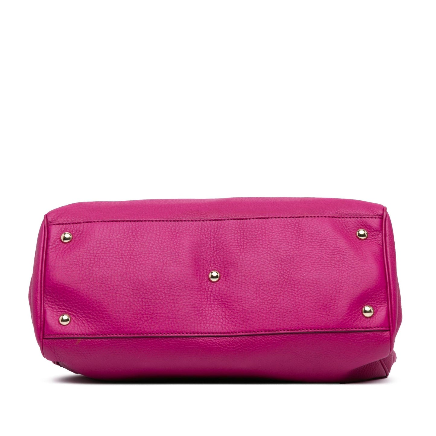 Gucci Medium Calfskin Bamboo Shopper Satchel