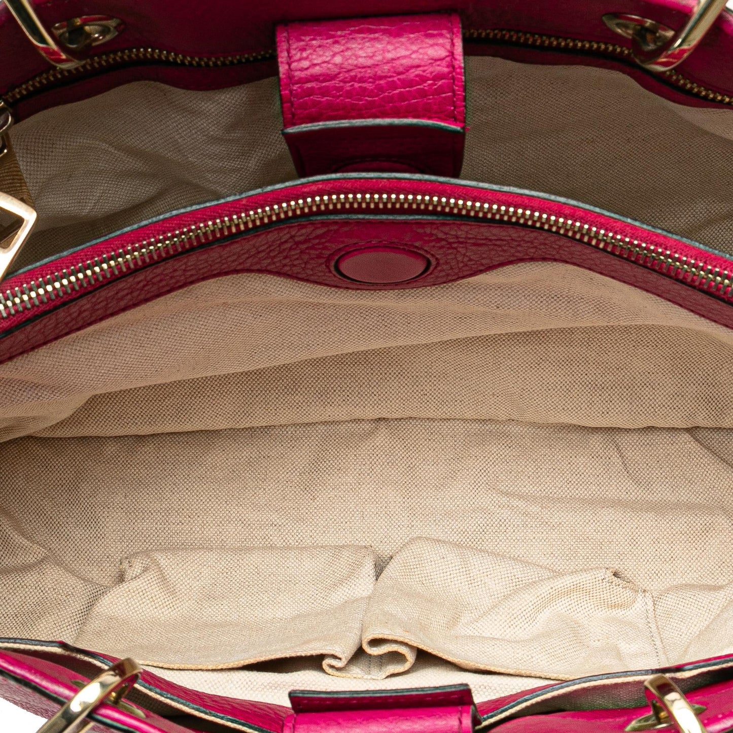 Gucci Medium Calfskin Bamboo Shopper Satchel