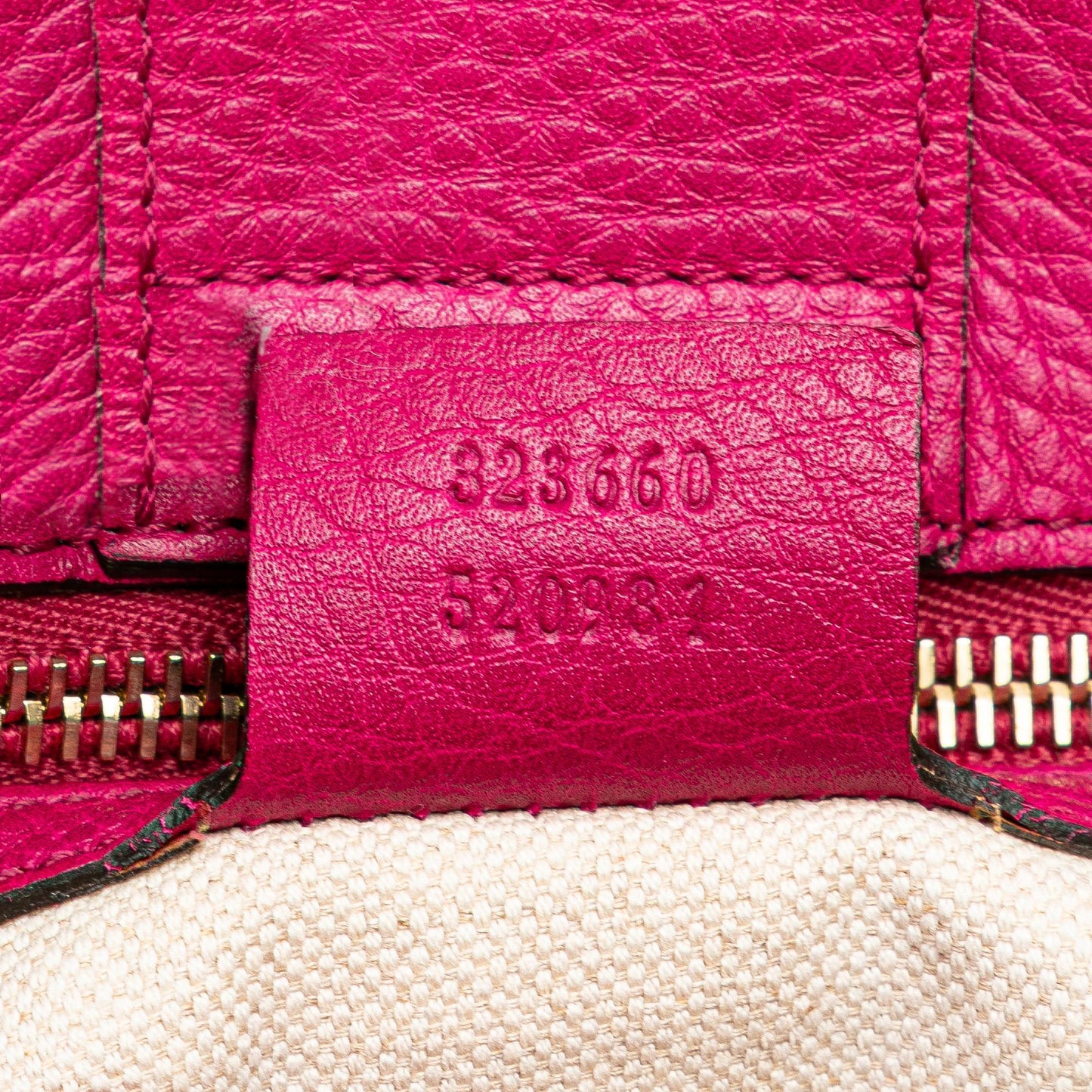 Gucci Medium Calfskin Bamboo Shopper Satchel
