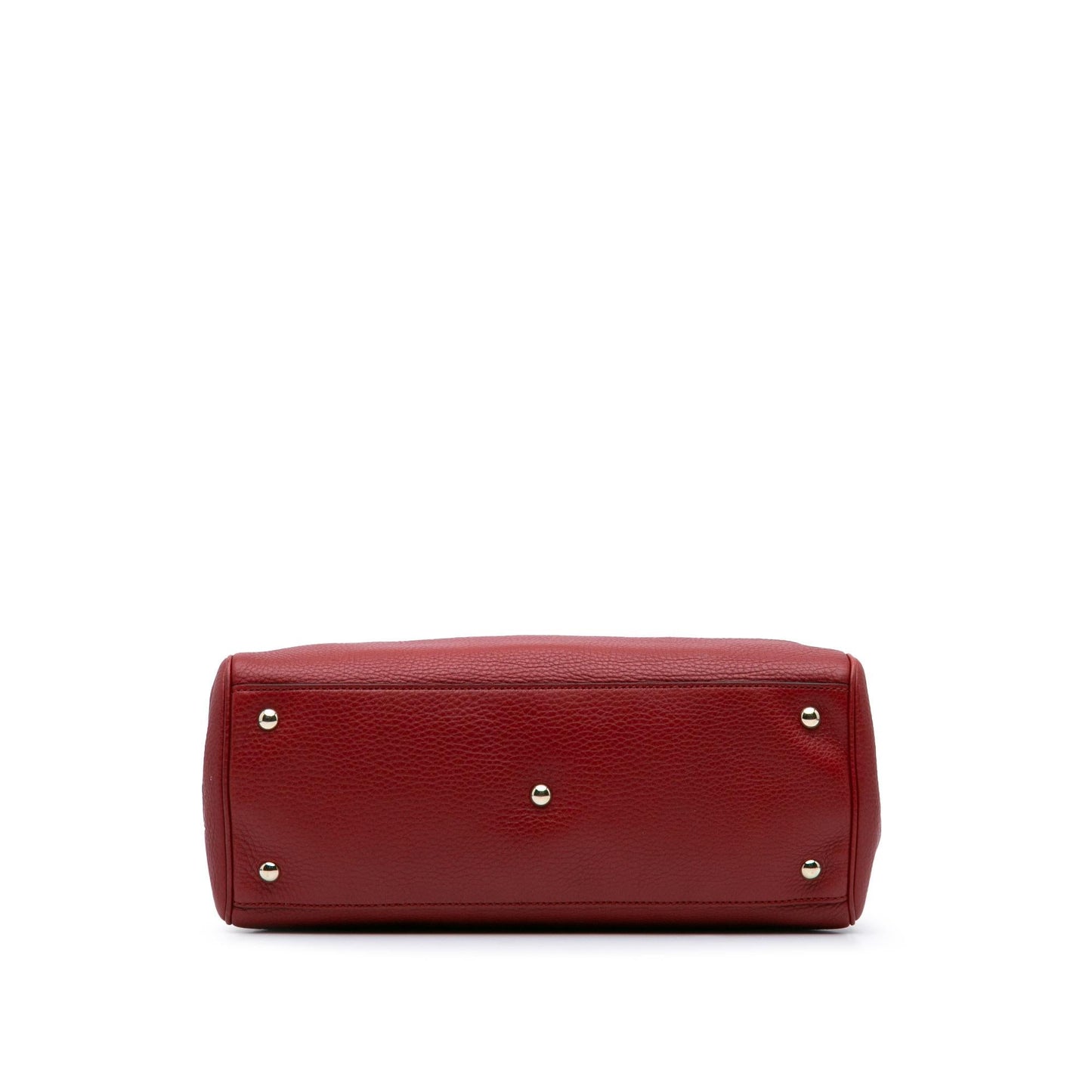 Gucci Medium Calfskin Bamboo Shopper Satchel