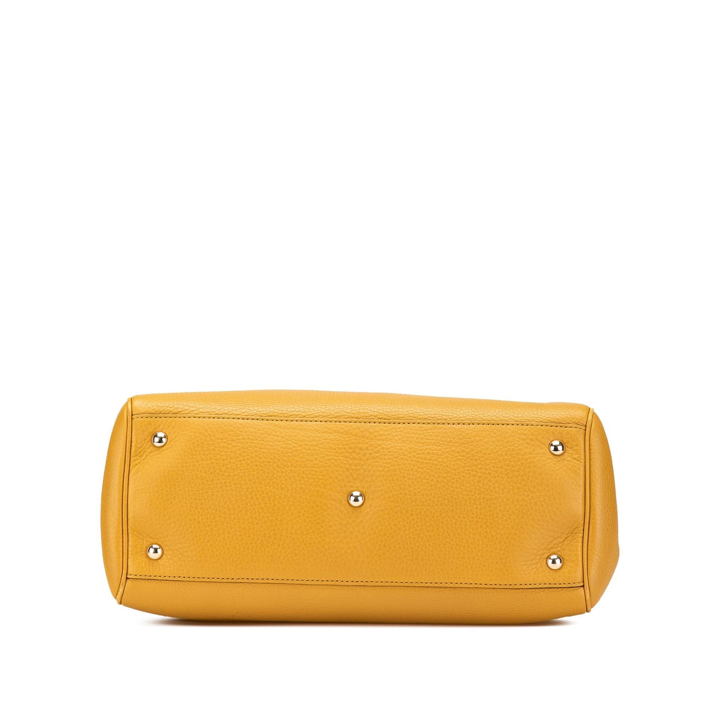 Gucci Medium Calfskin Bamboo Shopper Satchel