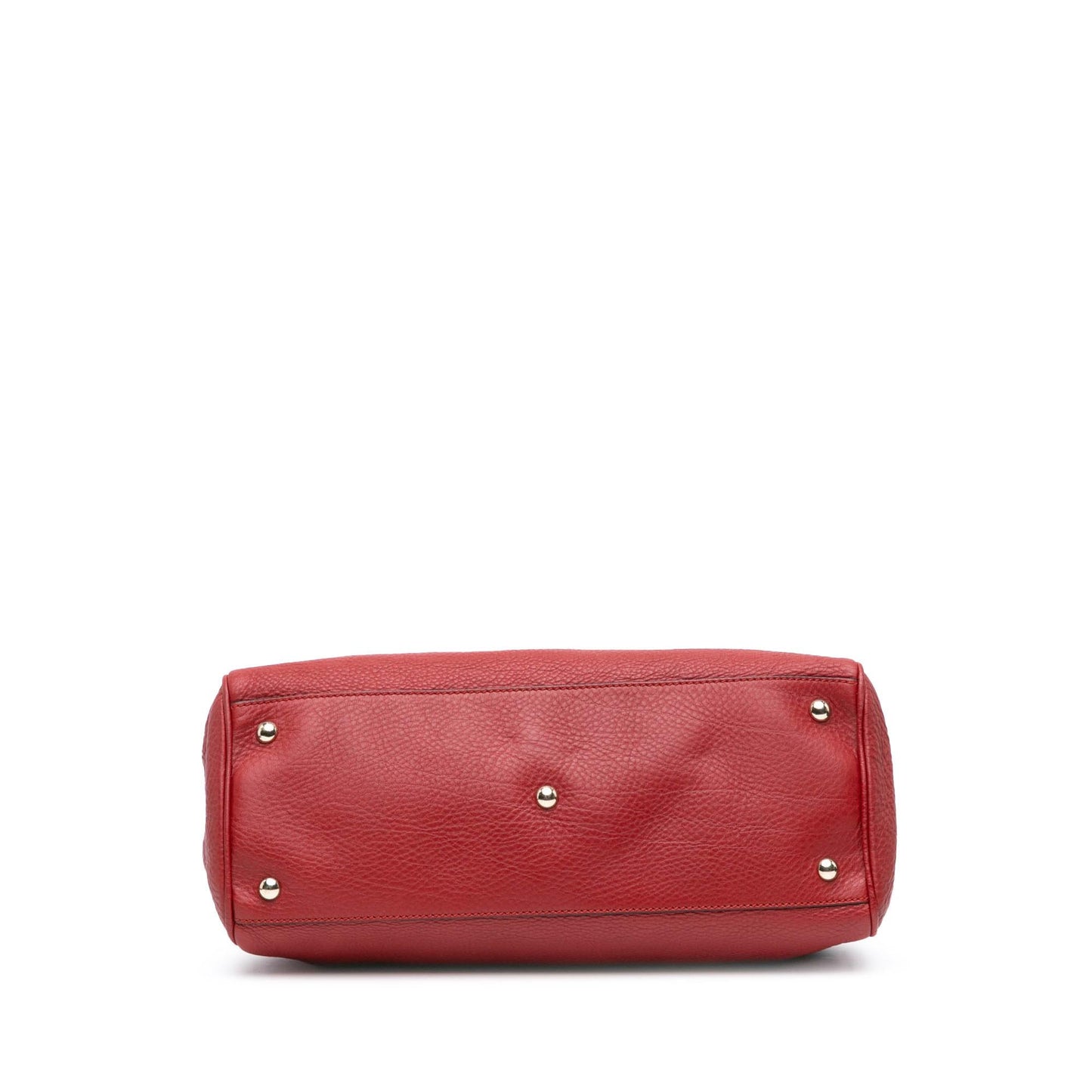 Gucci Medium Calfskin Bamboo Shopper Satchel
