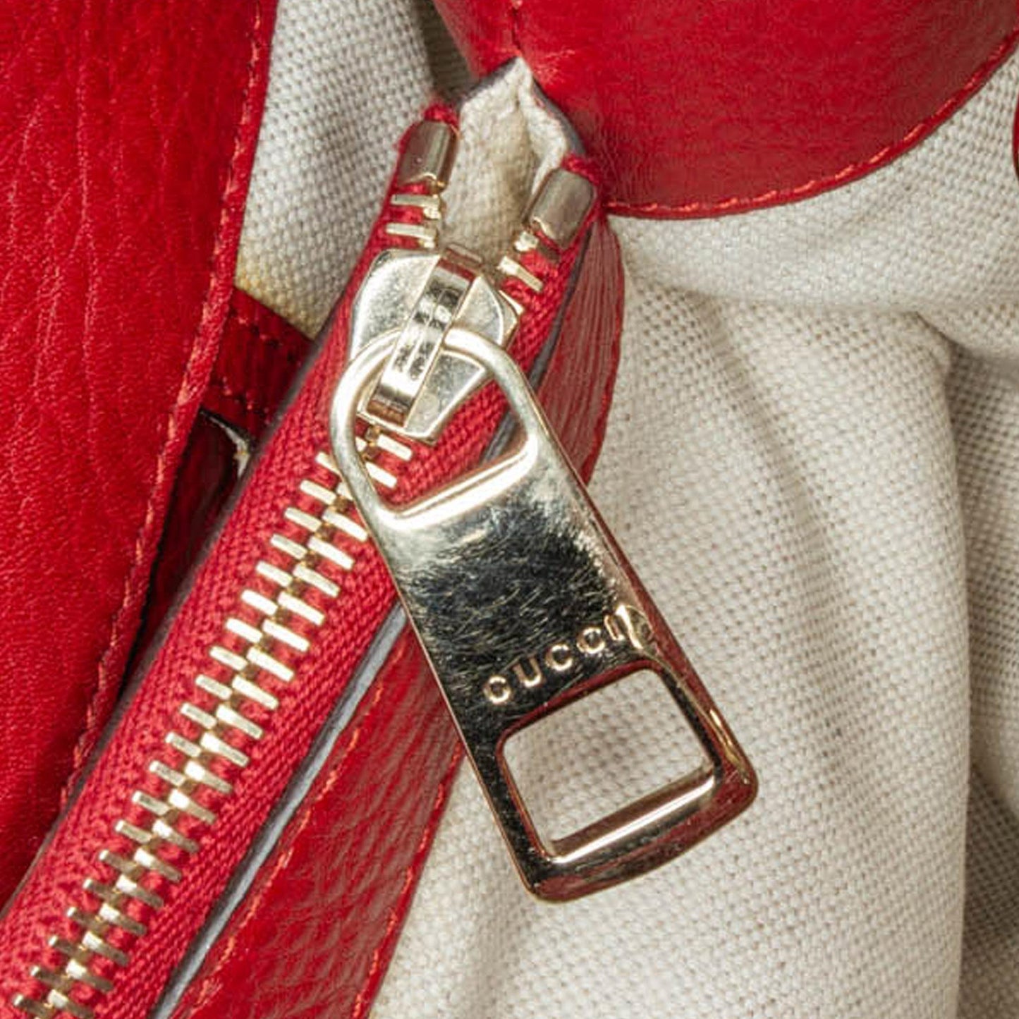 Gucci Medium Calfskin Bamboo Shopper Satchel