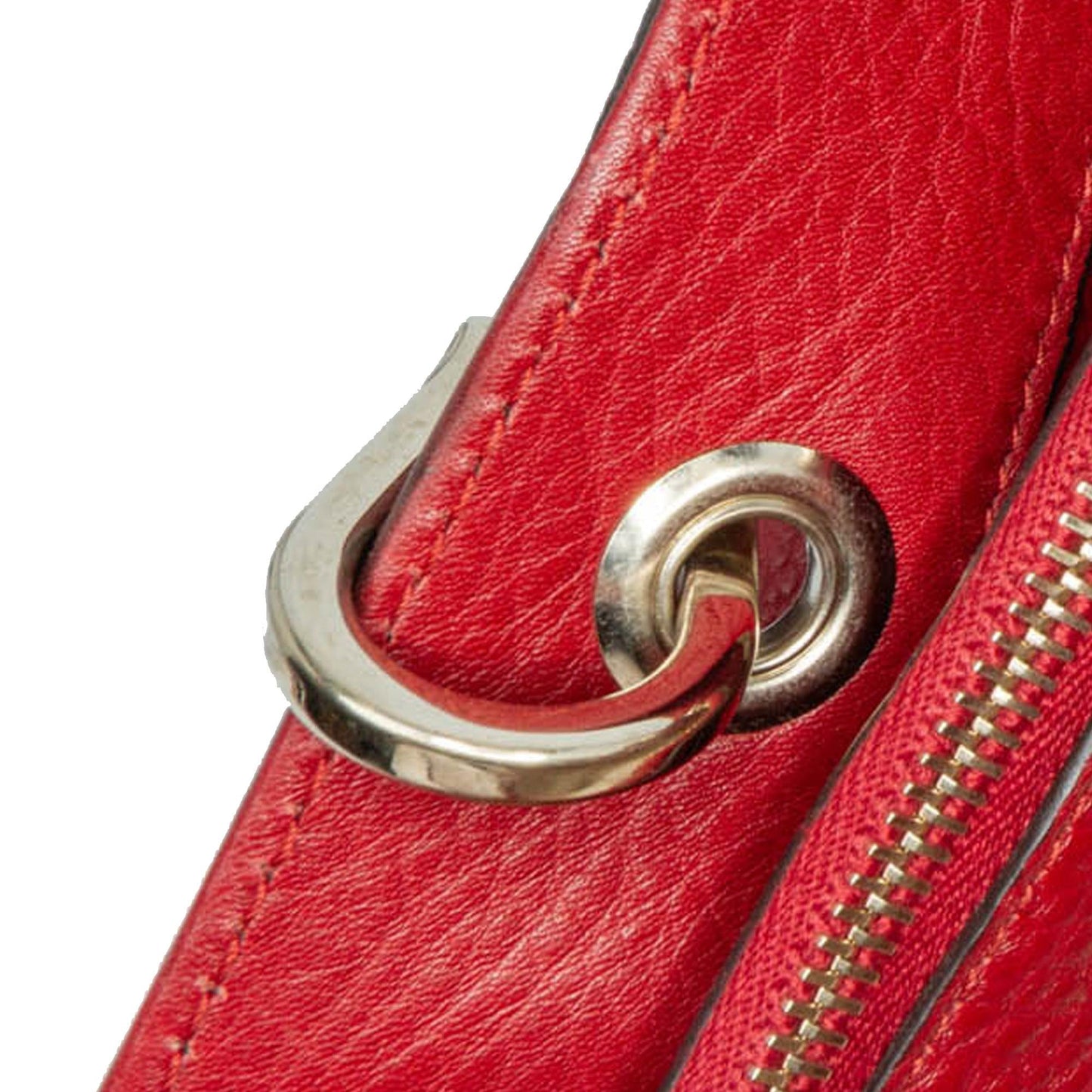 Gucci Medium Calfskin Bamboo Shopper Satchel