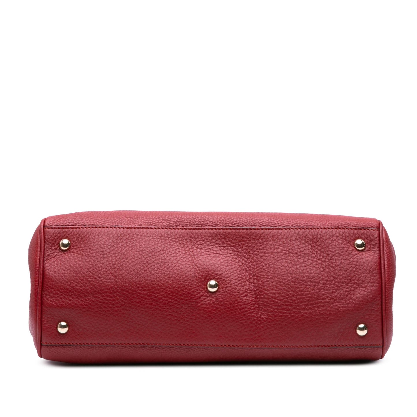 Gucci Medium Calfskin Bamboo Shopper Satchel