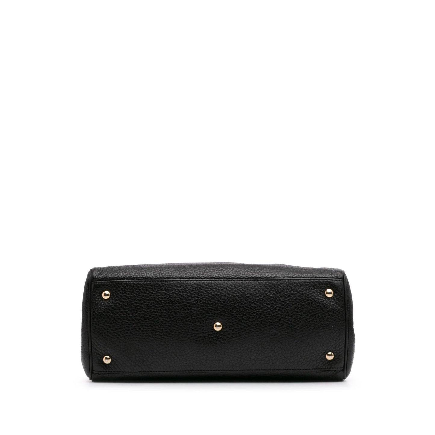 Gucci Medium Calfskin Bamboo Shopper Satchel