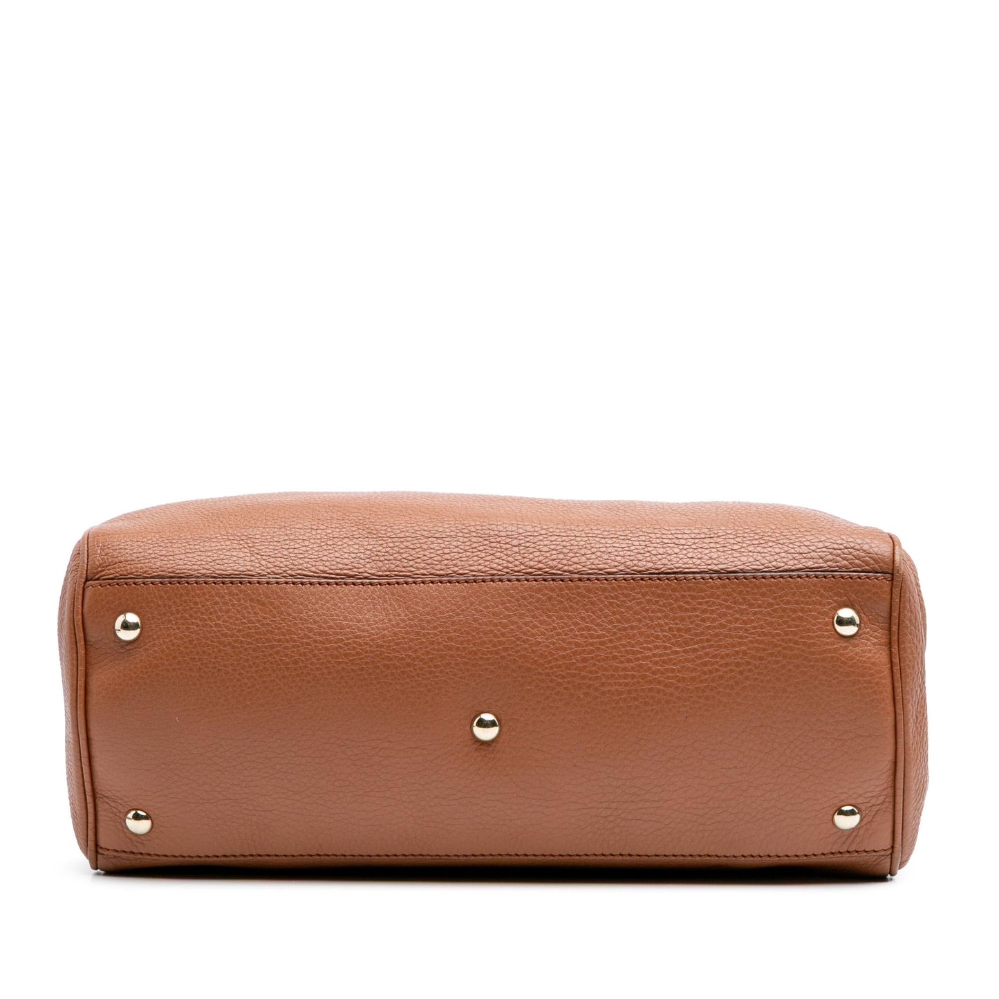 Gucci Medium Calfskin Bamboo Shopper Satchel