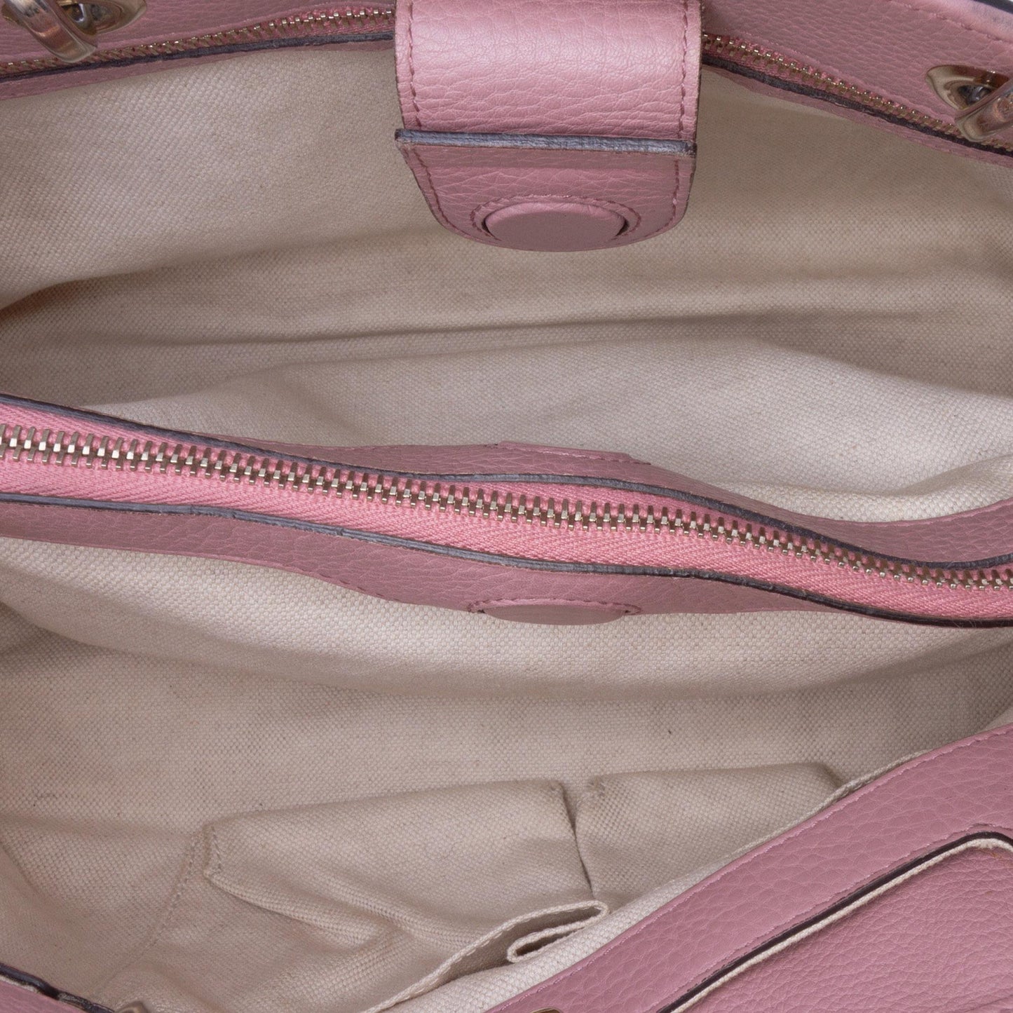 Gucci Medium Calfskin Bamboo Shopper Satchel