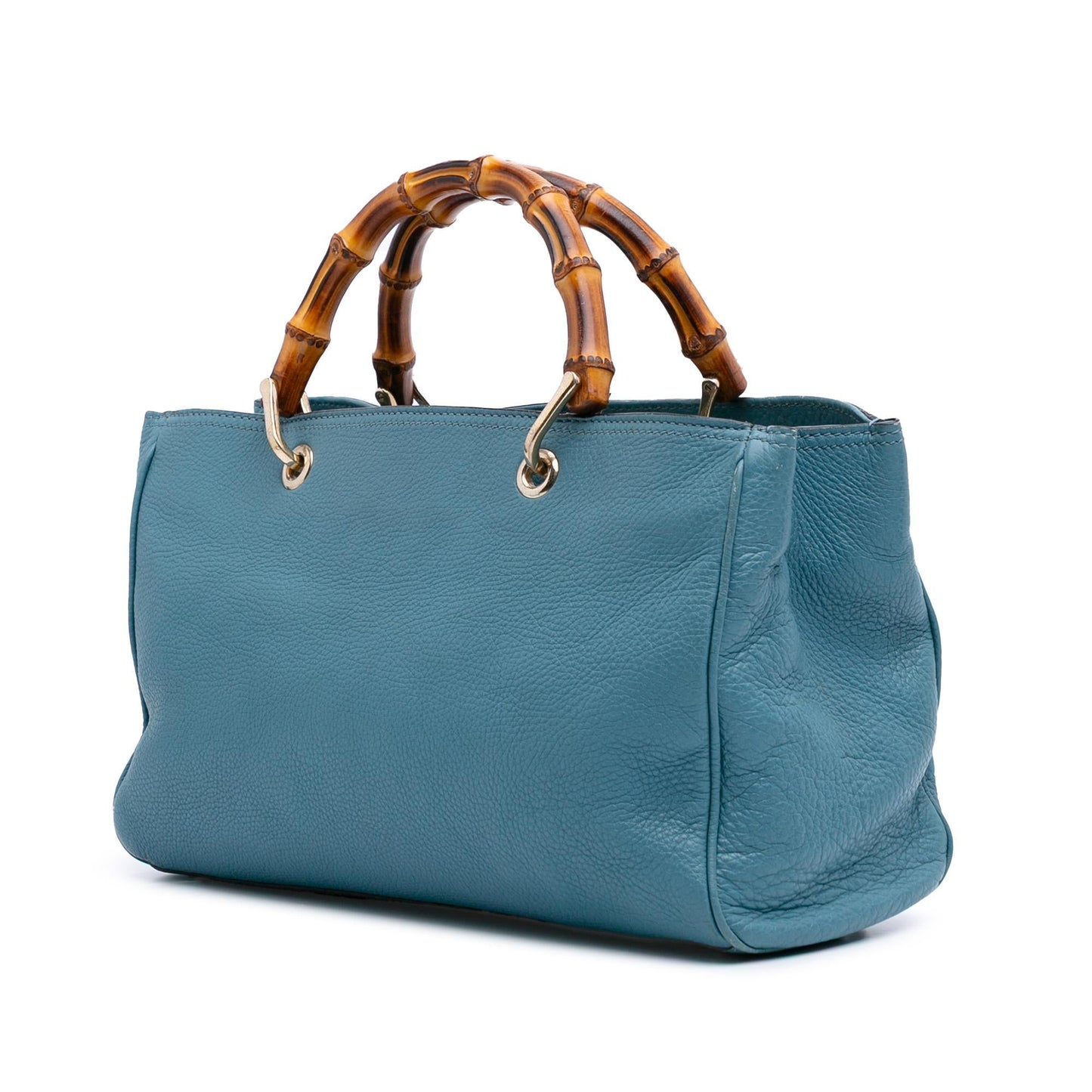 Gucci Medium Calfskin Bamboo Shopper Satchel