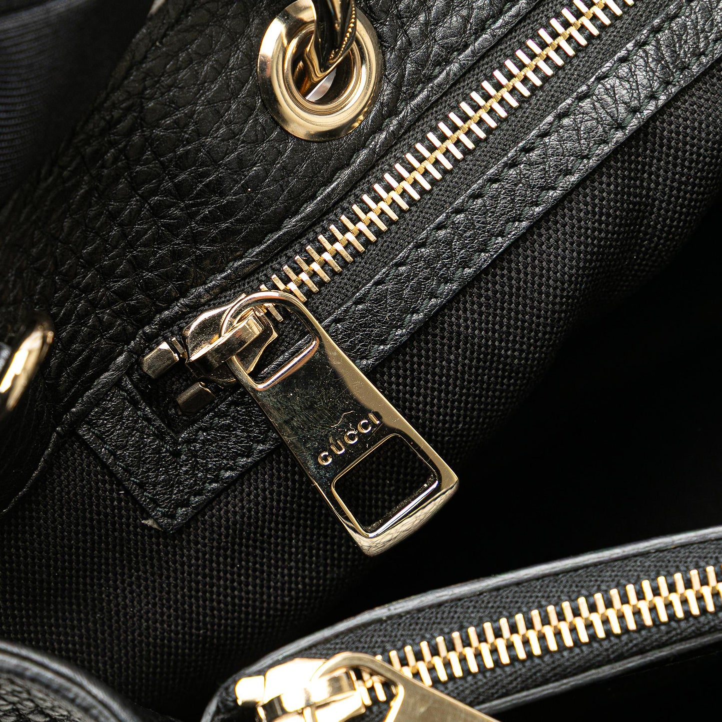 Gucci Medium Calfskin Bamboo Shopper Satchel