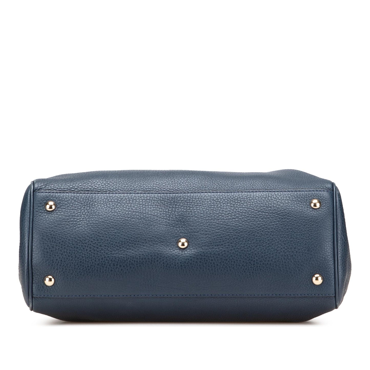 Gucci Medium Calfskin Bamboo Shopper Satchel
