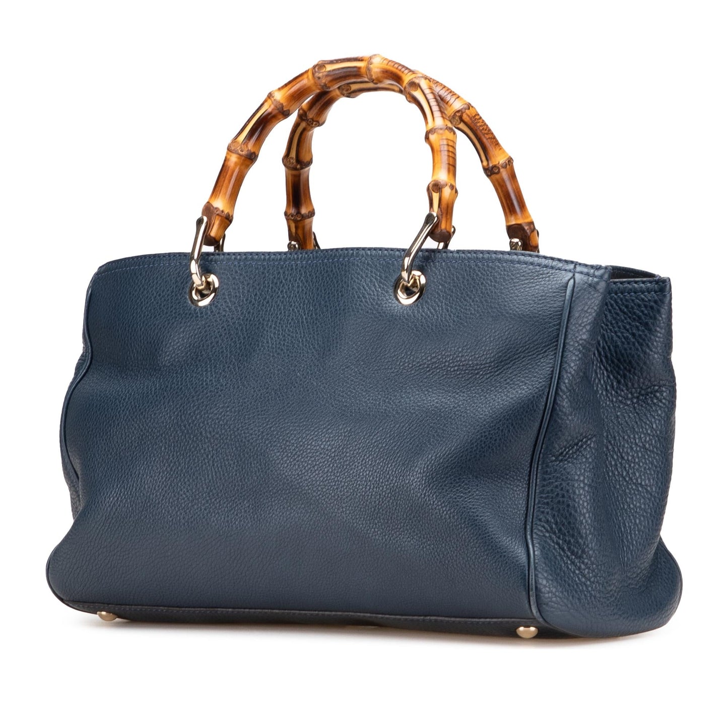 Gucci Medium Calfskin Bamboo Shopper Satchel