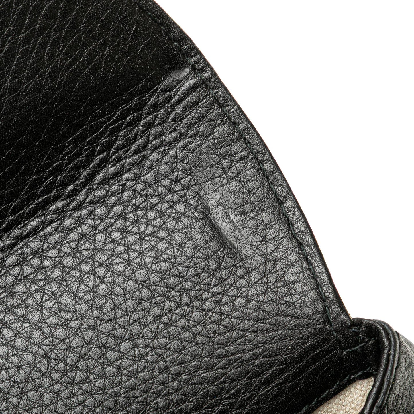Gucci Medium Calfskin Bamboo Top Handle Bag