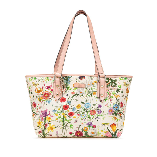 Gucci Medium Canvas Flora Jolicoeur Tote