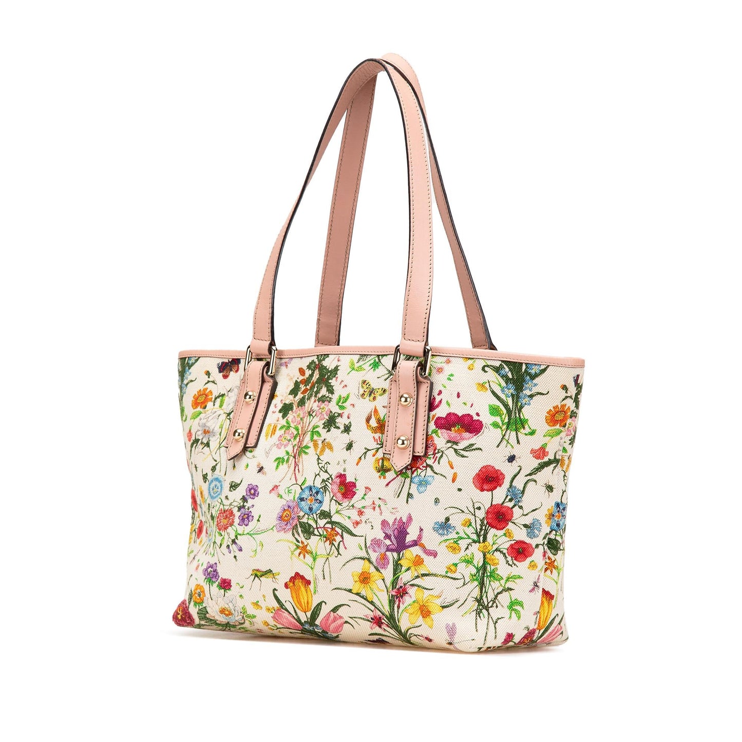 Gucci Medium Canvas Flora Jolicoeur Tote