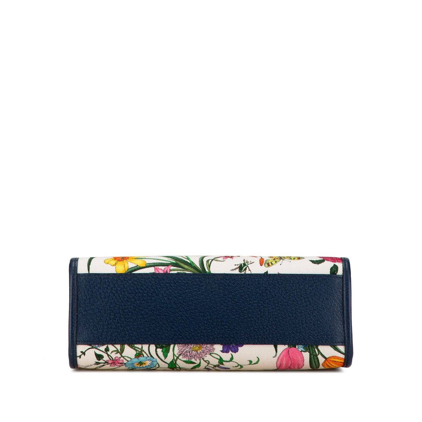 Gucci Medium Canvas Flora Satchel (SHG-UiHF9G)
