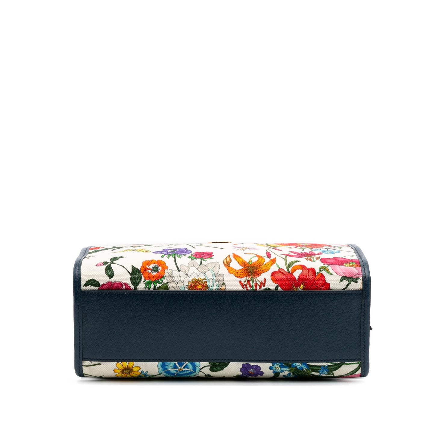 Gucci Medium Canvas Flora Satchel