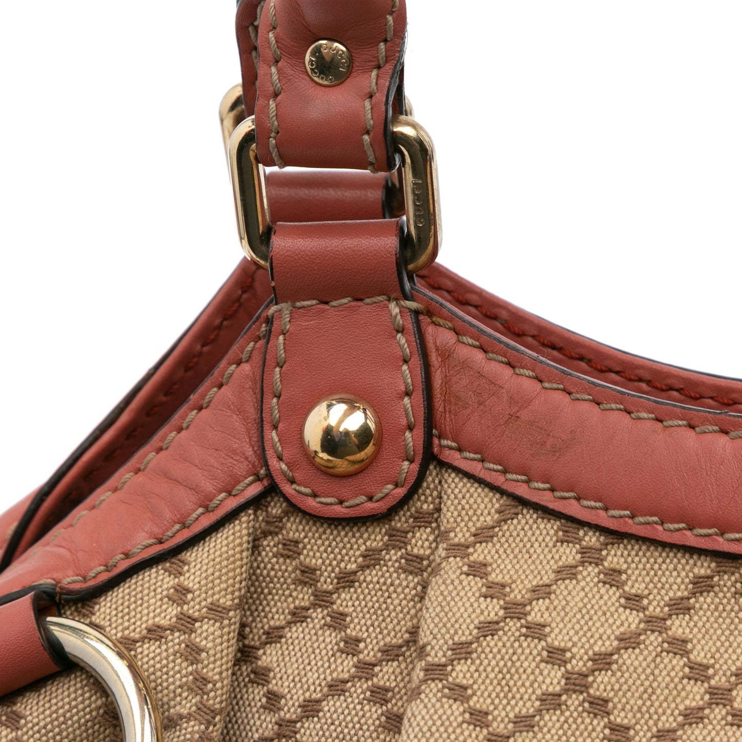 Gucci Medium Diamante Canvas Sukey Tote