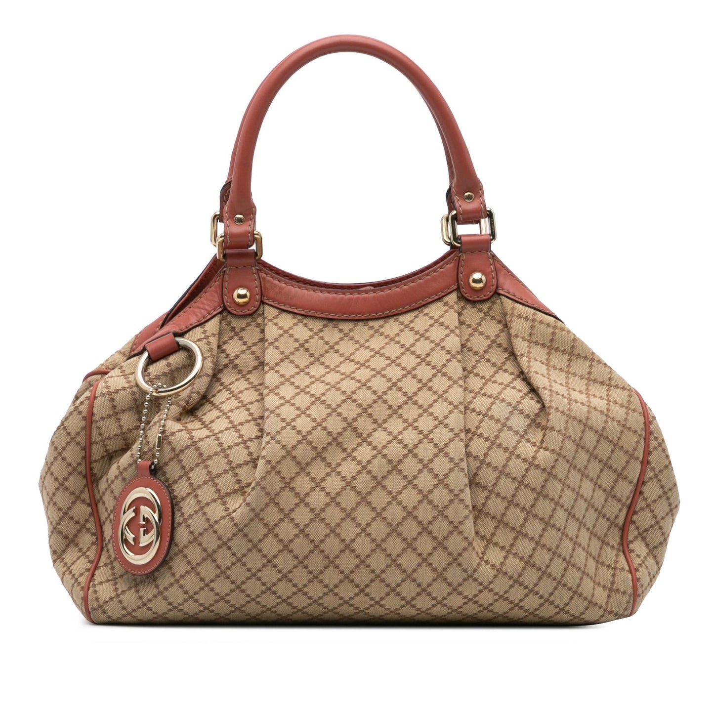 Gucci Medium Diamante Canvas Sukey Tote