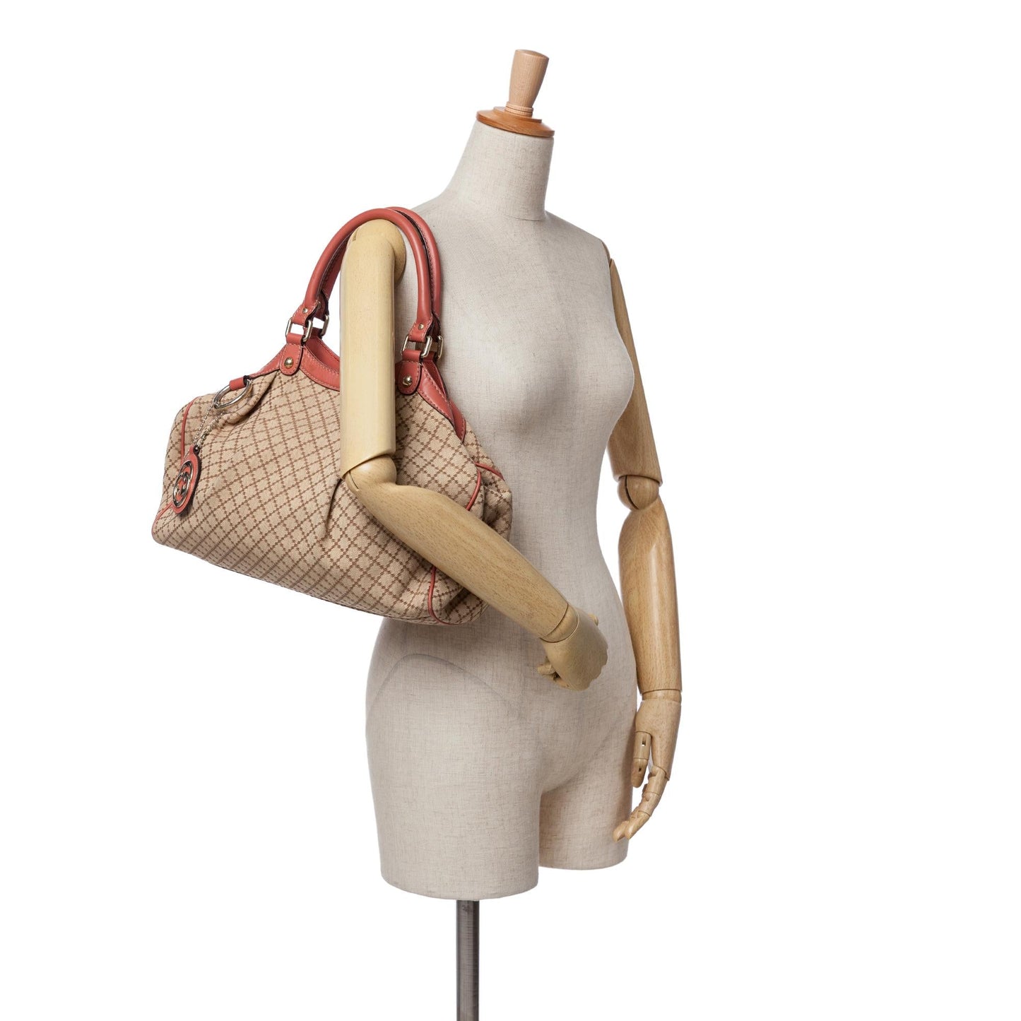 Gucci Medium Diamante Canvas Sukey Tote