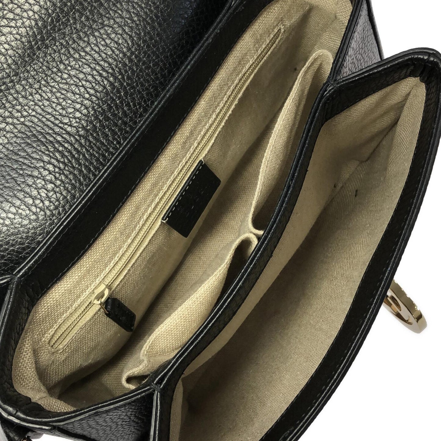 Gucci Medium Dollar Calf Interlocking G Satchel (SHG-q6A9lp)