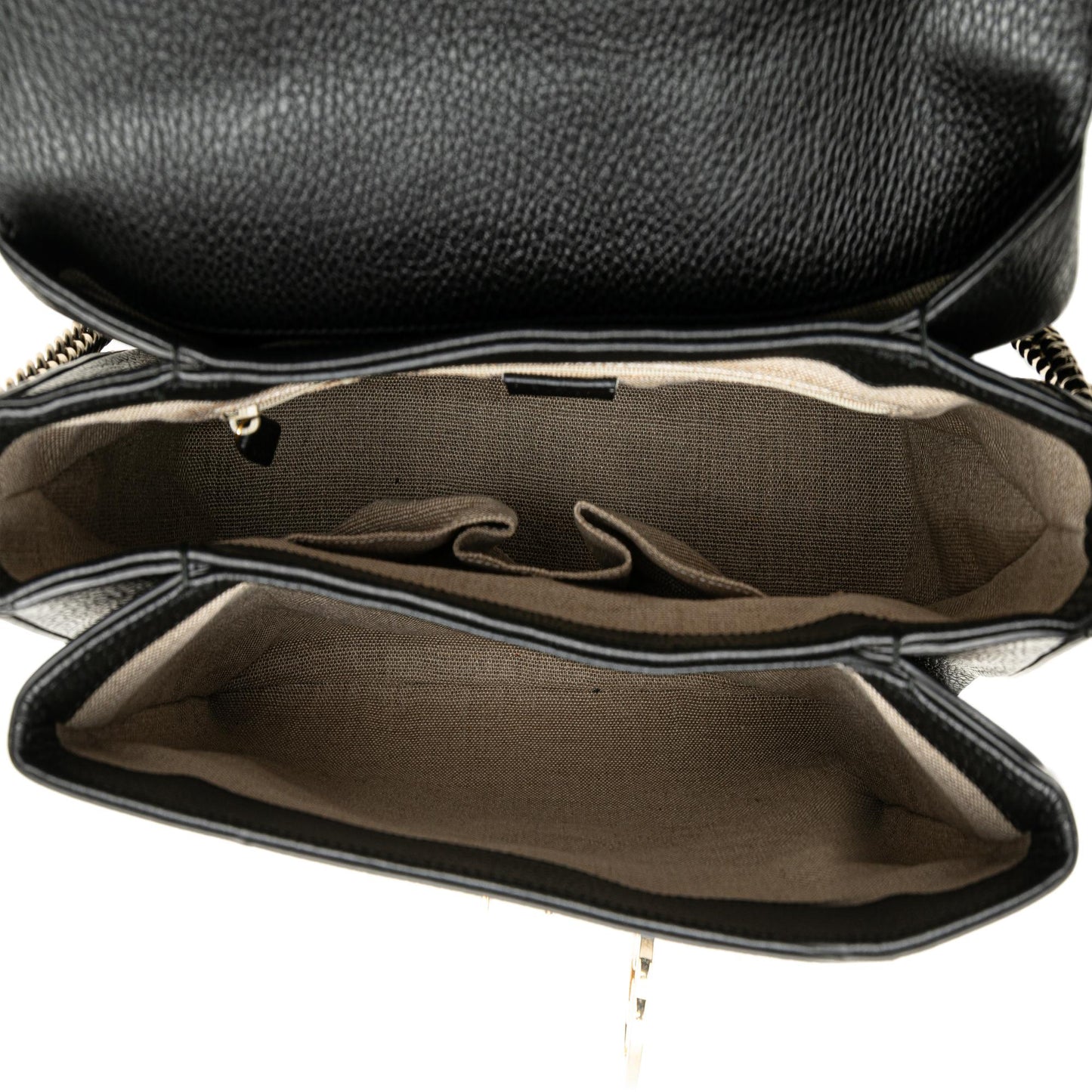 Gucci Medium Dollar Calf Interlocking G Satchel (SHG-tQe7al)