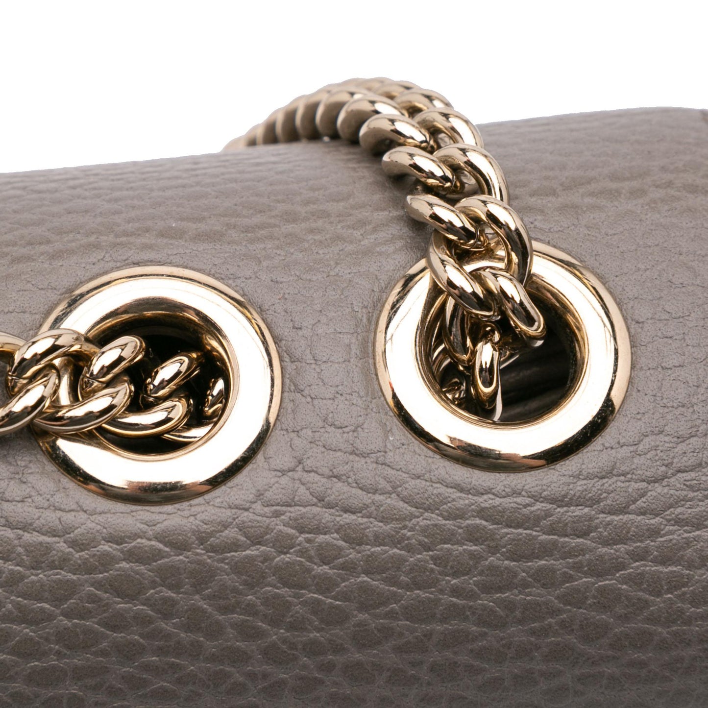 Gucci Medium Dollar Calfskin Interlocking G Crossbody