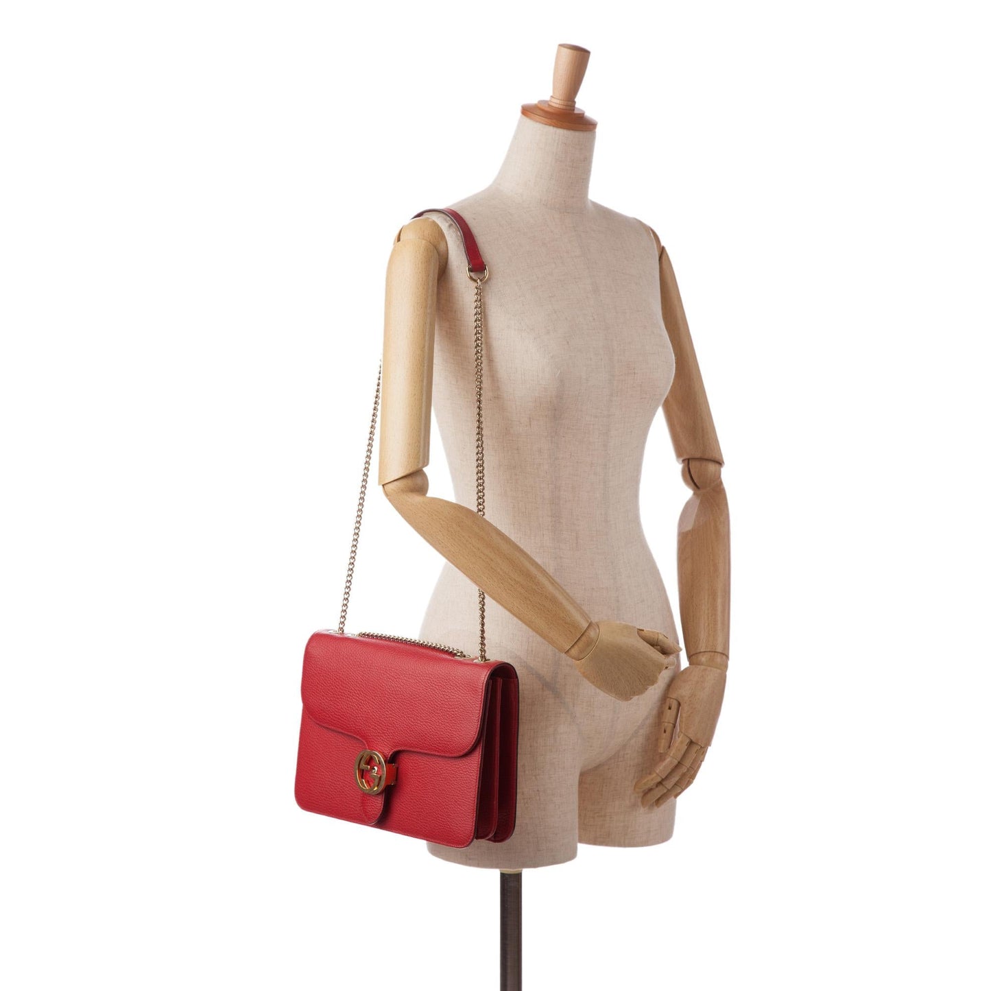 Gucci Medium Dollar Interlocking G Crossbody Bag (SHG-PDyodp)