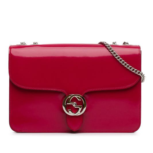 Gucci Medium Dollar Interlocking G Crossbody (SHG-KMESIg)