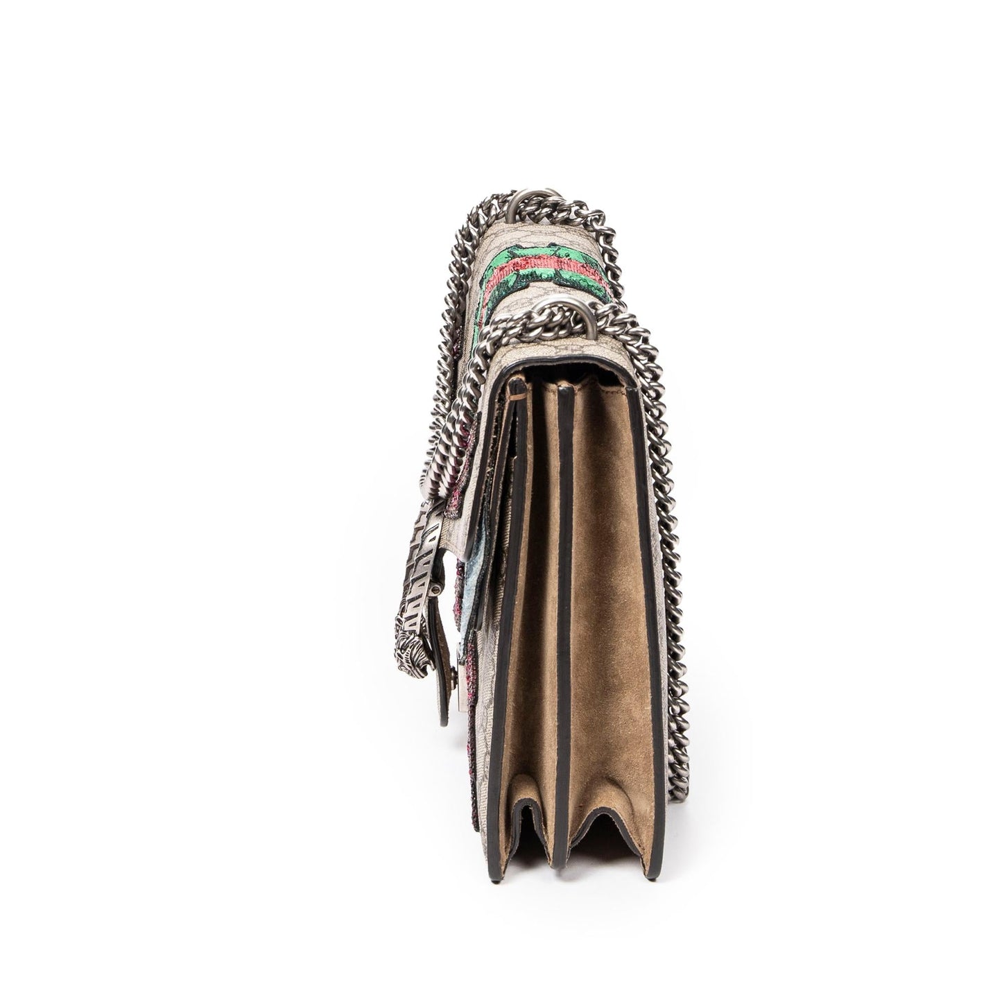 Gucci Medium Embellished GG Supreme Dionysus Shoulder Bag (SHG-jB9ofC)
