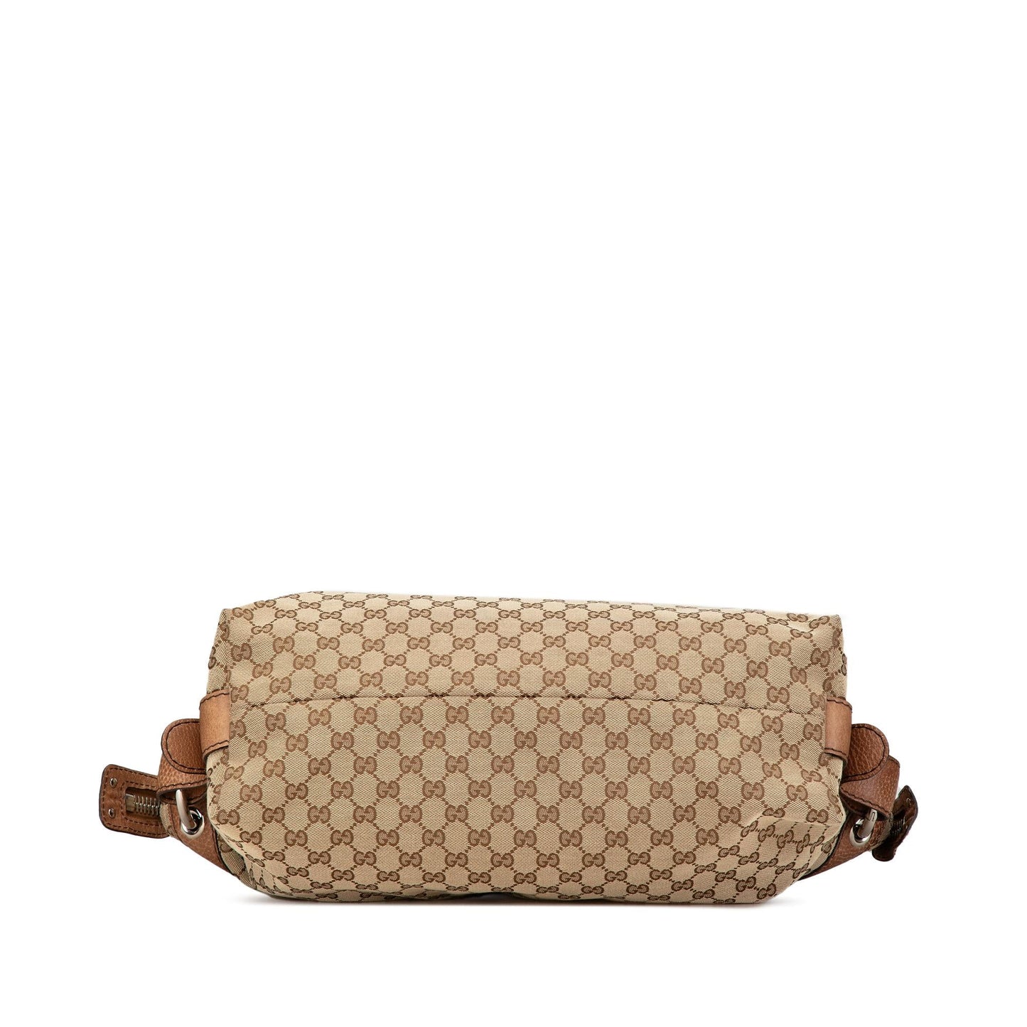 Gucci Medium GG Canvas Bamboo Bar Tote