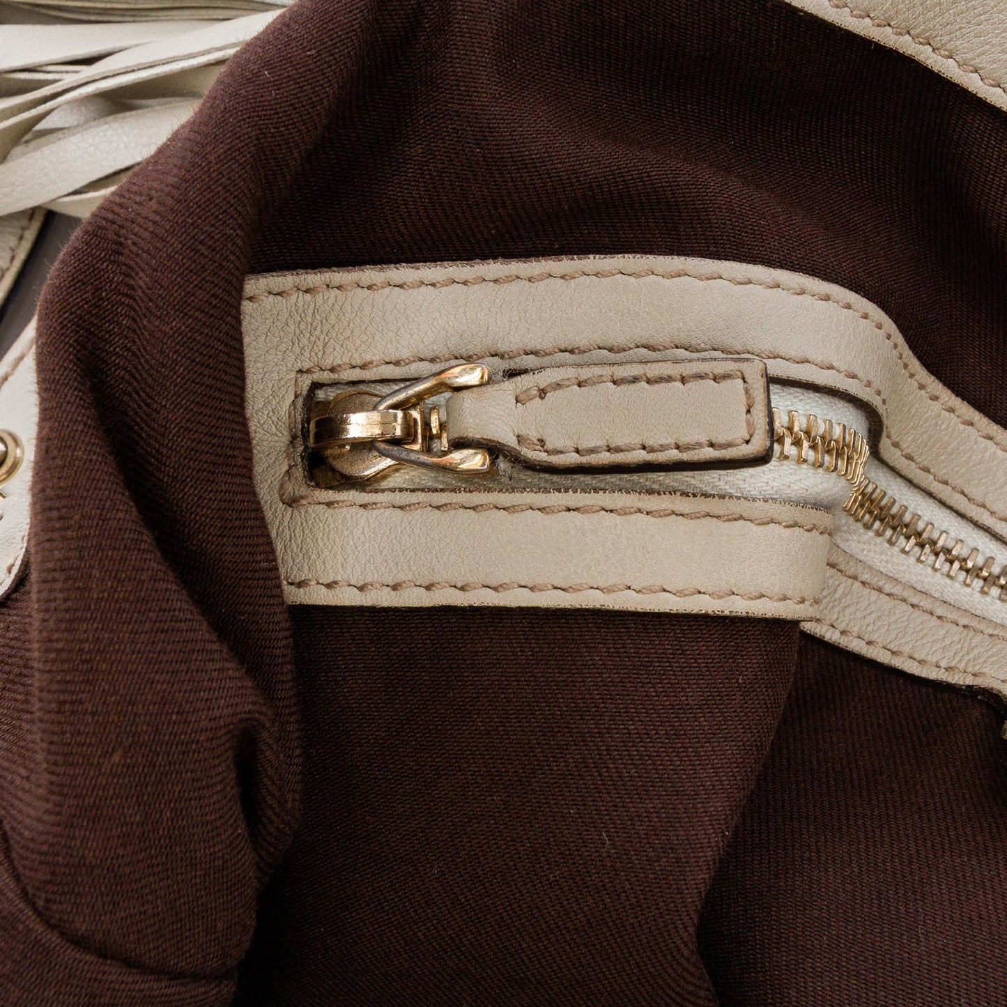 Gucci Medium GG Canvas Bamboo Indy Hobo