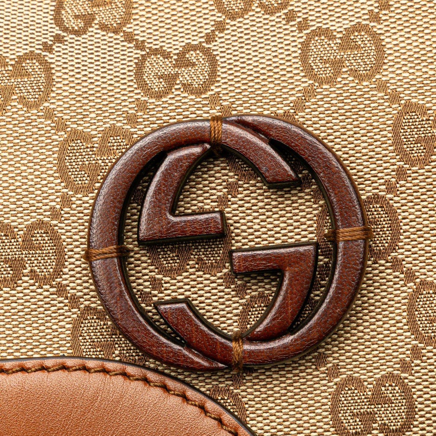 Gucci Medium GG Canvas Brick Lane Tote